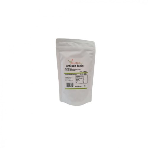 Felii de banane liofilizate, 50g