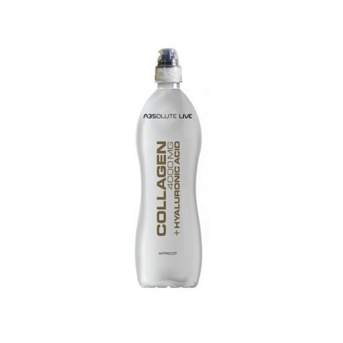 Absolute Live, Colagen + Acid Hialuronic, băutură cu aromă de caise, 900 ml.