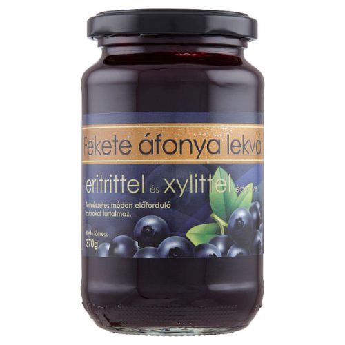 Gem de afine dulce de miel cu eritritol și xylitol, 370 g